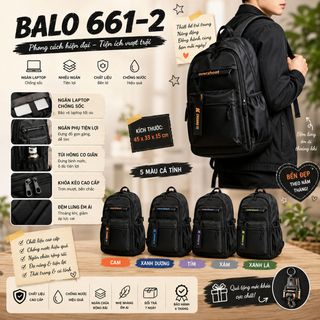 💼 BALO A661-2 – RỘNG RÃI, HIỆN ĐẠI, ĐỒNG HÀNH MỖI NGÀY