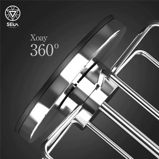 Giá úp cốc inox xoay 360 độ SEKA