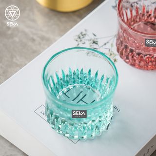 Bộ 6 cốc rượu thủy tinh SEKA 125ml Mix 6 màu