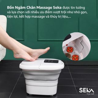 Bồn ngâm chân gấp gọn Seka SKG245