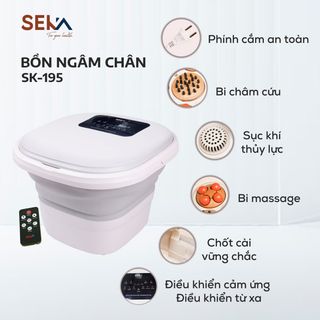 Bồn ngâm chân gấp gọn Seka SKG245