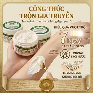 (Tặng bột đậu đỏ)Kem cốt thái xưa 220gr cao cấp trắng nhanh an toàn