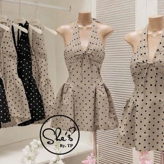 VÁY YẾM CHẤM BI XINH XẮN