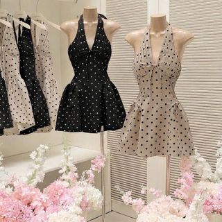 VÁY YẾM CHẤM BI XINH XẮN