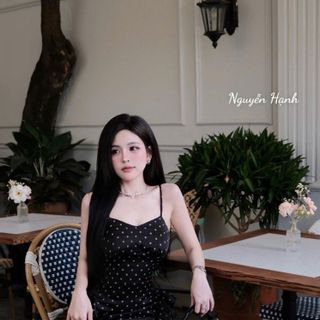 VÁY 2S DÁNG DÀI CHẤM BI