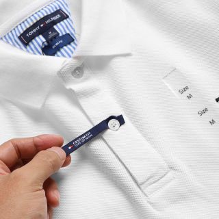 Polo TM nam cá sấu cotton lục giác.