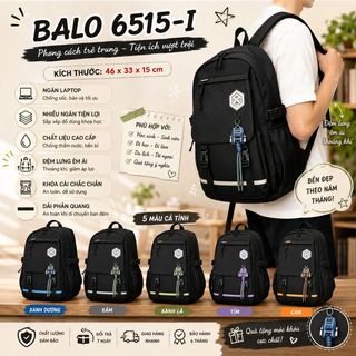 🎒 BALO A6515 – MẪU BALO NAM HOT, ĐẸP CHẤT TỪ MỌI GÓC NHÌN