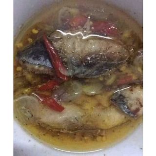 Mắm cá thu cắt lát, ngâm dầu, béo thơm, hủ 250gr