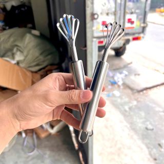 Dụng Cụ Nạo Dừa Sợi, Đánh Vảy Cá Inox Chống Ghỉ 2in1