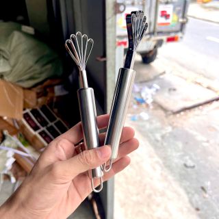 Dụng Cụ Nạo Dừa Sợi, Đánh Vảy Cá Inox Chống Ghỉ 2in1