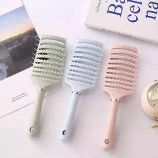 Lược Nhựa Chải Phồng Tóc Gỡ Rối Bản Lớn