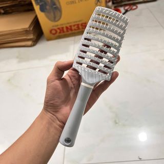 Lược Nhựa Chải Phồng Tóc Gỡ Rối Bản Lớn