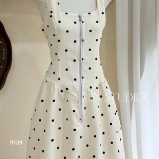 ĐẦM DÀI CHẤM BI THANH LỊCH - NÀNG MẶC LÀ XINH