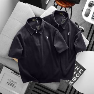 Áo thun polo nam cao cấp. Chất vải dệt cotton dày mịn.