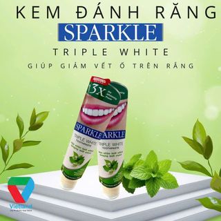 KEM ĐÁNH RĂNG SPARKLE TRIPLE WHITE