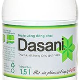 Nước uống đóng chai Dasani 1500ml (12 chai/thùng)