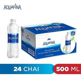 Nước uống đóng chai Aquafina 500ml (24 chai/thùng)