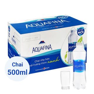Nước uống đóng chai Aquafina 500ml (24 chai/thùng)