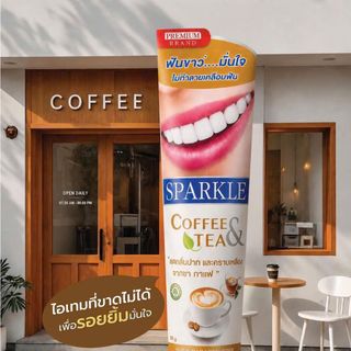 KEM ĐÁNH RĂNG SPARKLE COFFEE &TEA