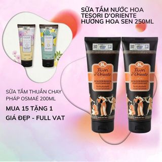 Sữa tắm nước hoa Terosi 250ml