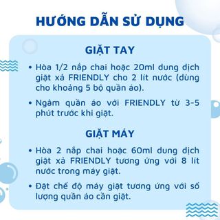 NƯỚC GIẶT XẢ FRIENDLY ĐEN CAN 5KG