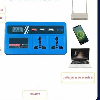 Bộ đế chuyển đổi nguồn 18-21V lên điện 220V,Chân Pin Phổ Thông Makita 4cm,Sạc nhanh điện áp 250W, Inverter chuẩn 220V