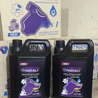 NƯỚC GIẶT XẢ FRIENDLY ĐEN CAN 5KG