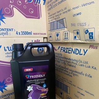 NƯỚC GIẶT XẢ FRIENDLY ĐEN CAN 5KG