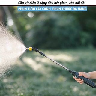 Cần Xịt Nước Tưới Cây Cầm Tay Chạy Điện Tiện Dụng Và Bền. Dây bơm 3M