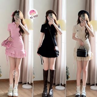 VÁY BODY TĂM CỔ SƠMI