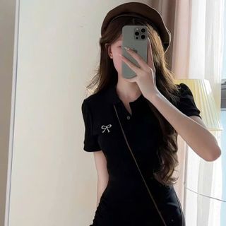VÁY BODY TĂM CỔ SƠMI