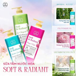 Sữa tắm On Soft & Radiant 1L