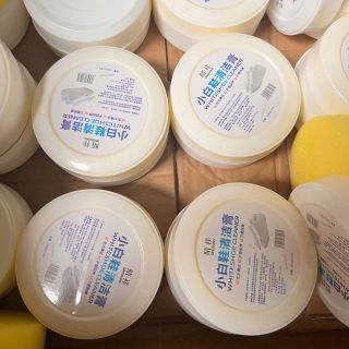Sáp Vệ Sinh Giày Siêu Sạch 260g Kèm Mút Lau Giày, Làm Sạch Giày Da, Giày Thể Thao, Khử Mùi, Dưỡng Giày