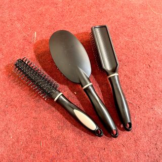 Bộ 3 Lược Chải Gỡ Rối Tạo Kiểu Salon Gồm Lược Thẳng, Lược Tròn, Lược Oval Chuyên Dụng Chống Rụng Tóc