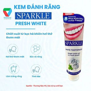 KEM ĐÁNH RĂNG SPARKLE FRESH WHITE