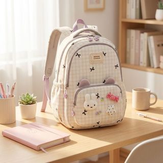 🎒 BALO ĐI HỌC A42107 – DỄ THƯƠNG, NHẸ NHÀNG & TIỆN DỤNG