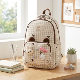 🎒 BALO ĐI HỌC A42107 – DỄ THƯƠNG, NHẸ NHÀNG & TIỆN DỤNG