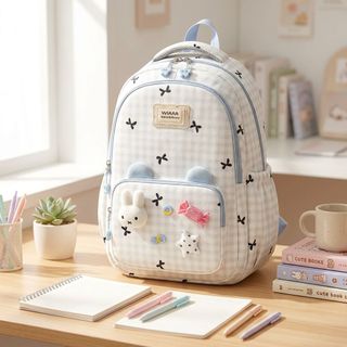 🎒 BALO ĐI HỌC A42107 – DỄ THƯƠNG, NHẸ NHÀNG & TIỆN DỤNG