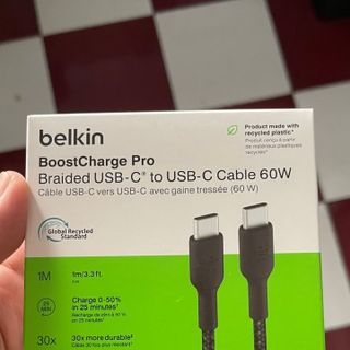 Cáp sạc Belkin BoostCharge Pro Đen