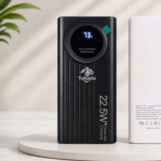 PIN DỰ PHÒNG HIỆU TAHADA T-301 DUNG LƯỢNG 30000mAh Sạc Nhanh 22.5w và 20w PD