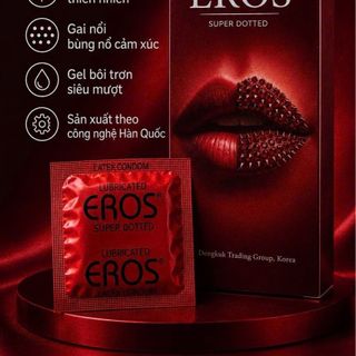 Bao Cao Su Eros Siêu Gai Hộp 10 chiếc