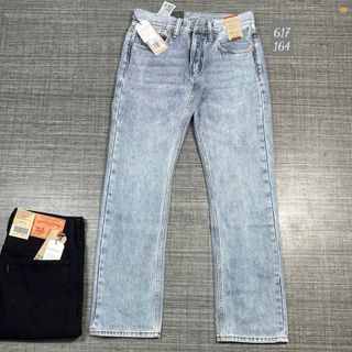 JEANS --617 Nam. Không giãn , ống suông.