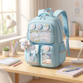 BALO HỌC SINH CHỐNG GÙ A8185 – FORM ĐẸP, ĐỰNG SÁCH THOẢI MÁI, TẶNG KÈM PHỤ KIỆN - PIPI STORE