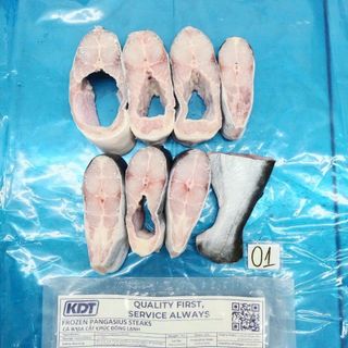 Cá Basa steak cắt khúc đông lạnh