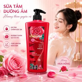 [ CHAI 750ML ] Sữa Tắm Hương Thơm Quyến Rũ - Dưỡng Ẩm Da, Mềm Mịn - Phù Hợp Mọi Loại Da