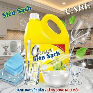 Nước rửa chén Care hương chanh can 3.6L