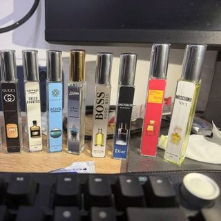Nước hoa 10ml loại có hộp và ko hộp