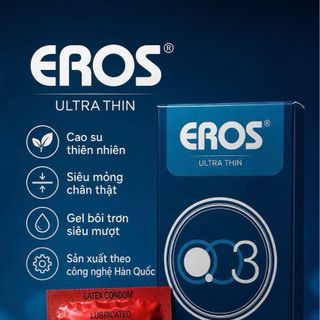 Bao Cao Su Eros 0.03 SIÊU MỎNG CAO CẤP