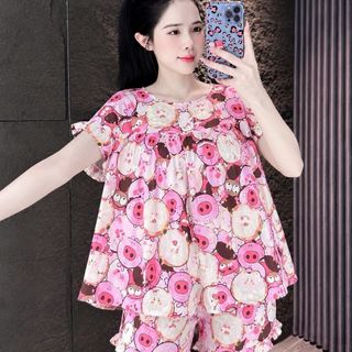 [MIỄN PHÍ SHIP] BỘ ĐÙI TOLE MẶC NHÀ (8822)