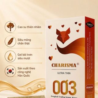 Bao Cao Su Charisma Hộp 10 Chiếc Siêu Mỏng
